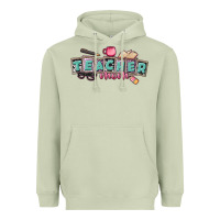Matcha teacher mom Heavyweight Hoodie - CowGirlArtShop