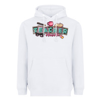 White teacher mom Heavyweight Hoodie - CowGirlArtShop