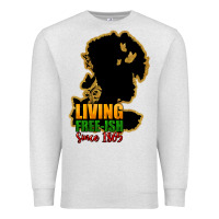 Oatmeal Heather Living free-ish since 1865 Premium Sweatshirt - HowdyJamesFarm