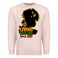 Pale Pink Living free-ish since 1865 Premium Sweatshirt - HowdyJamesFarm