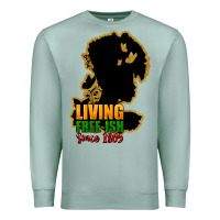 Seafoam Living free-ish since 1865 Premium Sweatshirt - HowdyJamesFarm