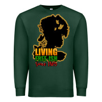 Sports Green Living free-ish since 1865 Premium Sweatshirt - HowdyJamesFarm