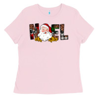Bubblegum Pink santa noel Ladies Tee - JahusDesignShop