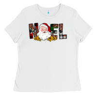 White santa noel Ladies Tee - JahusDesignShop