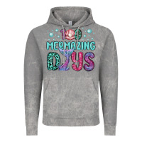 Cloud Rock 100 mermazing days Vintage Hoodie - MaliasSmallBusiness