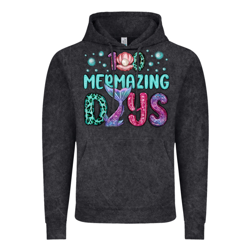100 Mermazing Days Vintage Hoodie by MaliasSmallBusiness | Teevron