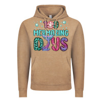 Vintage Coffee 100 mermazing days Vintage Hoodie - MaliasSmallBusiness