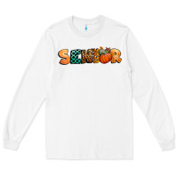 White fall senior 2023 Long Sleeve Tee - BundleAndBundleShop