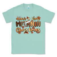 Seafoam have a very melanin christmas Classic Tee - MaliasSmallBusiness