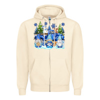 Sandshell snow gnome truck Zipper Hoodie - texasbilliewilder