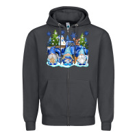 Smoke snow gnome truck Zipper Hoodie - texasbilliewilder