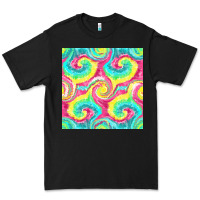 Black Tie Dye Seamless Pattern Premium Tee - BundleAndBundleShop