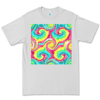 Dove Grey Tie Dye Seamless Pattern Premium Tee - BundleAndBundleShop