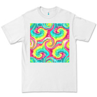 White Tie Dye Seamless Pattern Premium Tee - BundleAndBundleShop