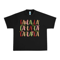Black fa la la la la la la la la Urban Heavy Tee - MaliasSmallBusiness