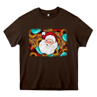 Chocolate Brown santa background Heavy Core Tee - JahusDesignShop