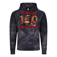 Cloud Black i tackled 100 days of school Vintage Hoodie - MaliasSmallBusiness