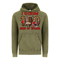 Vintage Olive i tackled 100 days of school Vintage Hoodie - MaliasSmallBusiness