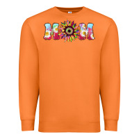 Carrot Tie dye sunflower Mom Mother's Day Premium Sweatshirt - HowdyJamesFarm