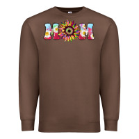 Chestnut Tie dye sunflower Mom Mother's Day Premium Sweatshirt - HowdyJamesFarm