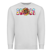 Dove Grey Tie dye sunflower Mom Mother's Day Premium Sweatshirt - HowdyJamesFarm