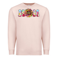 Pale Pink Tie dye sunflower Mom Mother's Day Premium Sweatshirt - HowdyJamesFarm