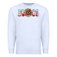 White Tie dye sunflower Mom Mother's Day Premium Sweatshirt - HowdyJamesFarm