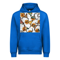 Cobalt native american aztec seamless pattern 7 Urban Hoodie - BundleAndBundleShop