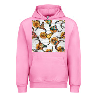 Fuchsia Pink native american aztec seamless pattern 7 Urban Hoodie - BundleAndBundleShop
