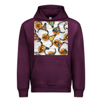 Mauve Wine native american aztec seamless pattern 7 Urban Hoodie - BundleAndBundleShop