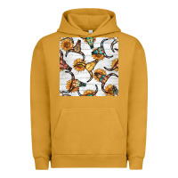 Pigment Peanut Butter native american aztec seamless pattern 7 Urban Hoodie - BundleAndBundleShop