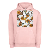 Pigment Salmon native american aztec seamless pattern 7 Urban Hoodie - BundleAndBundleShop