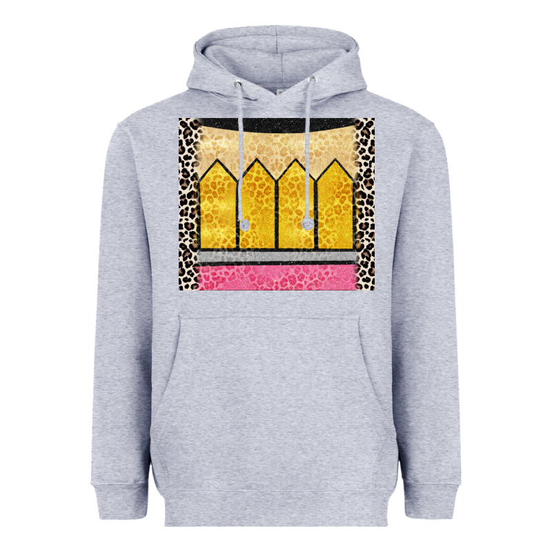Glitter Pencil Heavyweight Hoodie by CowGirlArtShop | Teevron