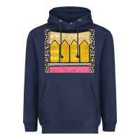Navy glitter pencil Heavyweight Hoodie - CowGirlArtShop