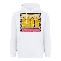 White glitter pencil Heavyweight Hoodie - CowGirlArtShop