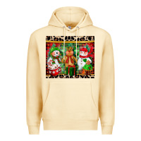 Pina Colada christmas snowman polar bear reindeer Premium Hoodie - CowGirlArtShop