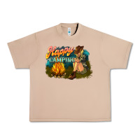 Burro happy camping Urban Heavy Tee - NancyCooperArtShop