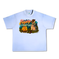Grape Ice happy camping Urban Heavy Tee - NancyCooperArtShop