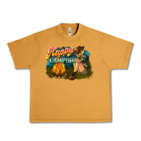 Peanut Butter happy camping Urban Heavy Tee - NancyCooperArtShop
