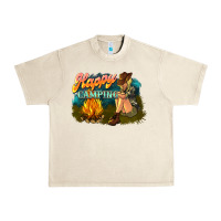 Sandshell happy camping Urban Heavy Tee - NancyCooperArtShop