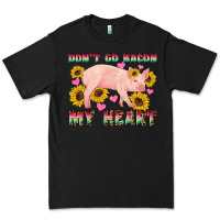 Black western don't go bacon my heart pig Premium Tee - Artiststas
