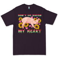 Plum western don't go bacon my heart pig Premium Tee - Artiststas