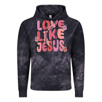 Cloud Black love like jesus Vintage Hoodie - MaliasSmallBusiness