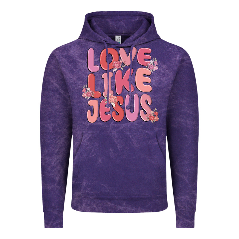 Love Like Jesus Vintage Hoodie by MaliasSmallBusiness | Teevron