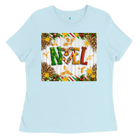 Baby Blue Noel Ladies Tee - Artiststas