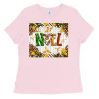 Bubblegum Pink Noel Ladies Tee - Artiststas