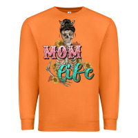 Carrot Mom life with skull Mother's Day Premium Sweatshirt - CowGirlArtShop