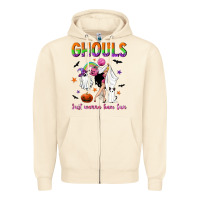 Sandshell Ghouls just wanna have fun Zipper Hoodie - NancyCooperArtShop