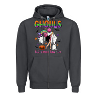 Smoke Ghouls just wanna have fun Zipper Hoodie - NancyCooperArtShop
