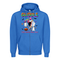 True Royal Ghouls just wanna have fun Zipper Hoodie - NancyCooperArtShop